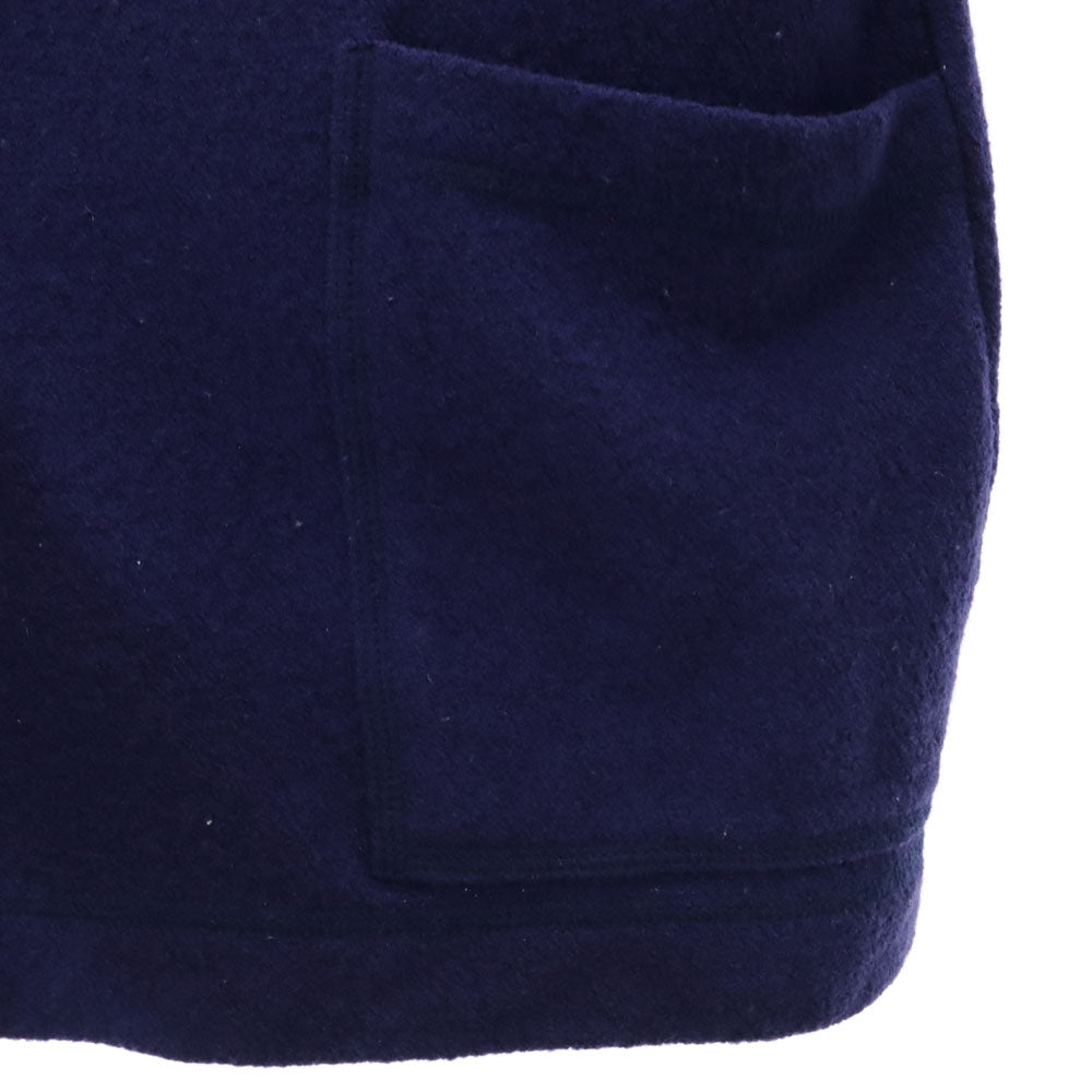 ケイハヤマプリュス 日本製 ウール 長袖 カーディガン F パープル レディース