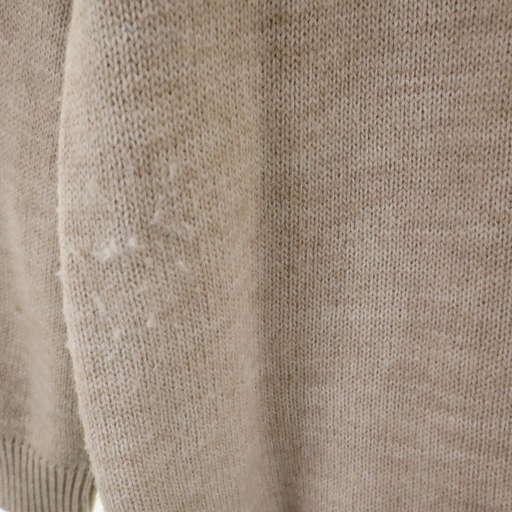 Prixxi 80s 90s イタリア製 オールド 長袖 セーター ベージュ系 ニット レディース