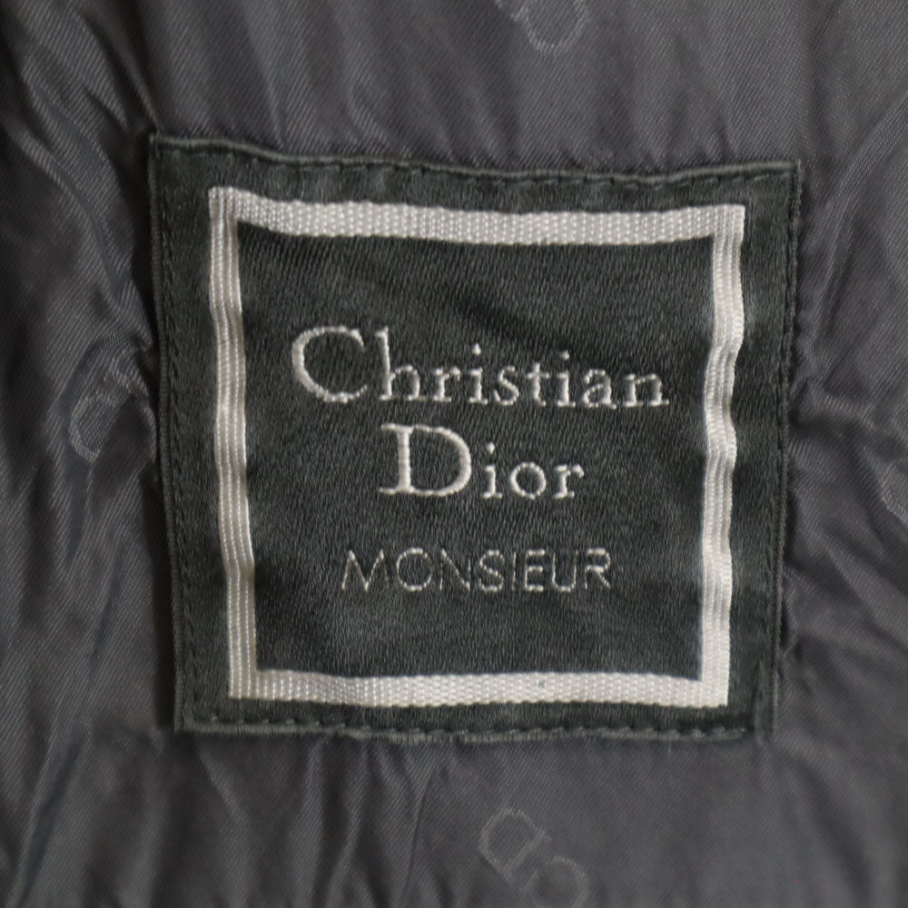 Christian Dior クリスチャンディオール 90s ウール オールド テーラードジャケット グレー MONSIEUR メンズ