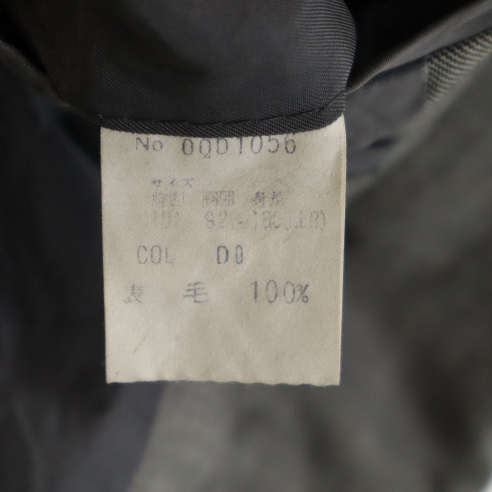 Christian Dior クリスチャンディオール 90s ウール オールド テーラードジャケット グレー MONSIEUR メンズ