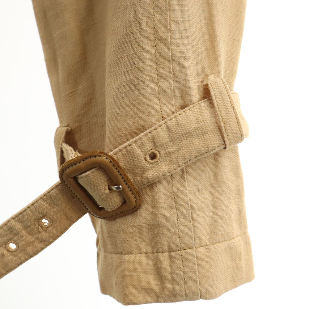 MACKINTOSH SCOTLAND マッキントッシュスコットランド リネンブレンド 長袖 トレンチコート 34 ベージュ レディース