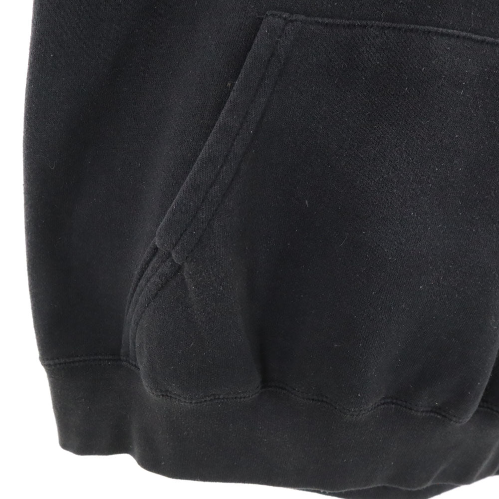 PLENTY TOUGH SPORT プレンティタフスポーツ 90s USA製 オールド 長袖 パーカー S ブラック系 メンズ