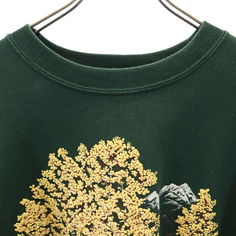 ギルダン 長袖 トレーナー XL グリーン系 GILDAN スウェット メンズ