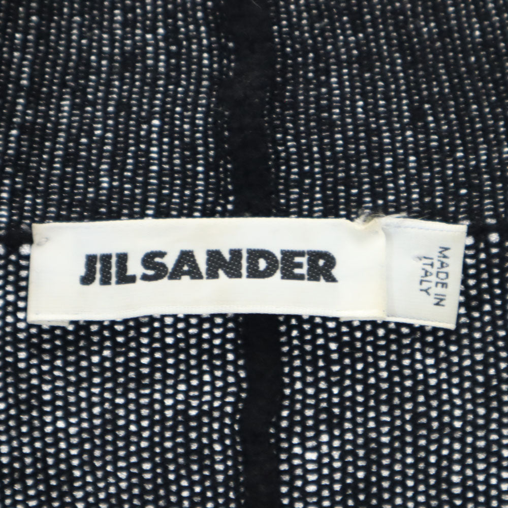 JIL SANDER ジルサンダー イタリア製 長袖 ドルマン セーター 42 ブラック ニット レディース