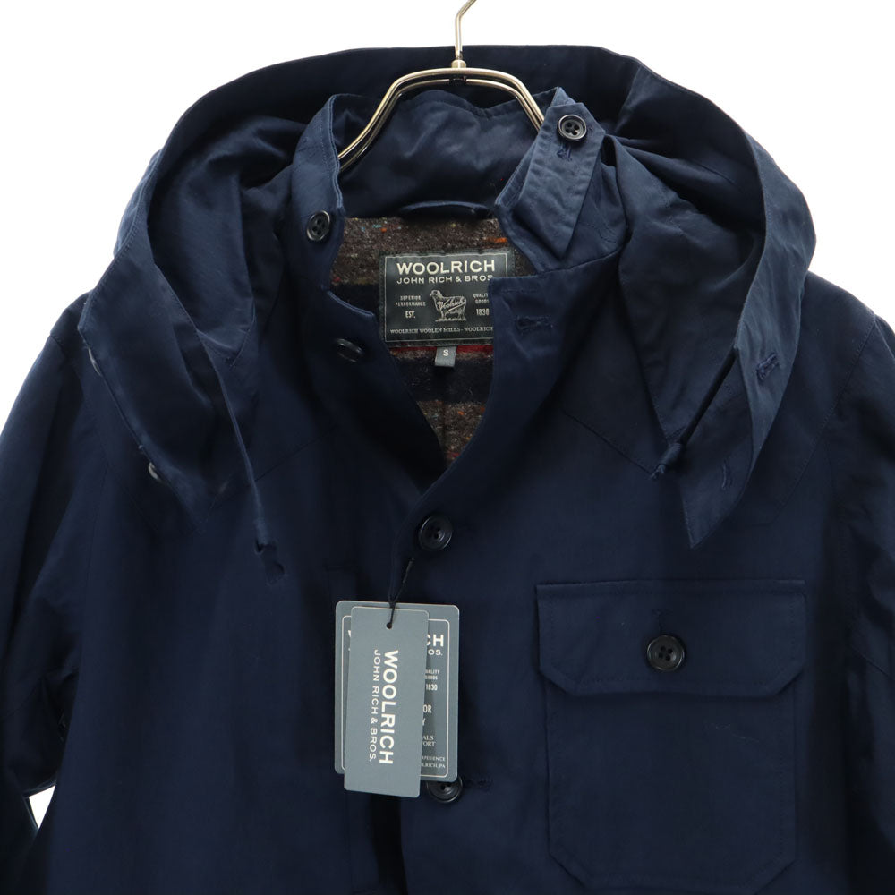 未使用 WOOLRICH ウールリッチ フィールドジャケット S ネイビー パーカー メンズ