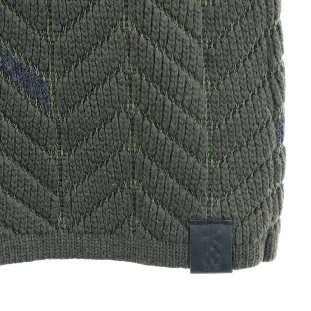 ワイスリー ベルギー製 ウールブレンド 長袖 セーター M カーキ Y-3 Yohji Yamamoto ヨウジヤマモト ニット メンズ