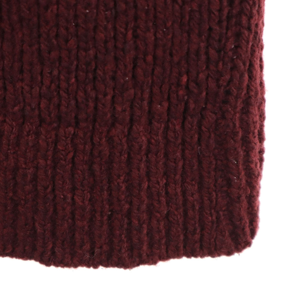 KENZO HOMME ケンゾーオム 日本製 ウールブレンド ニットジャケット 3 ボルドー カーディガン レディース