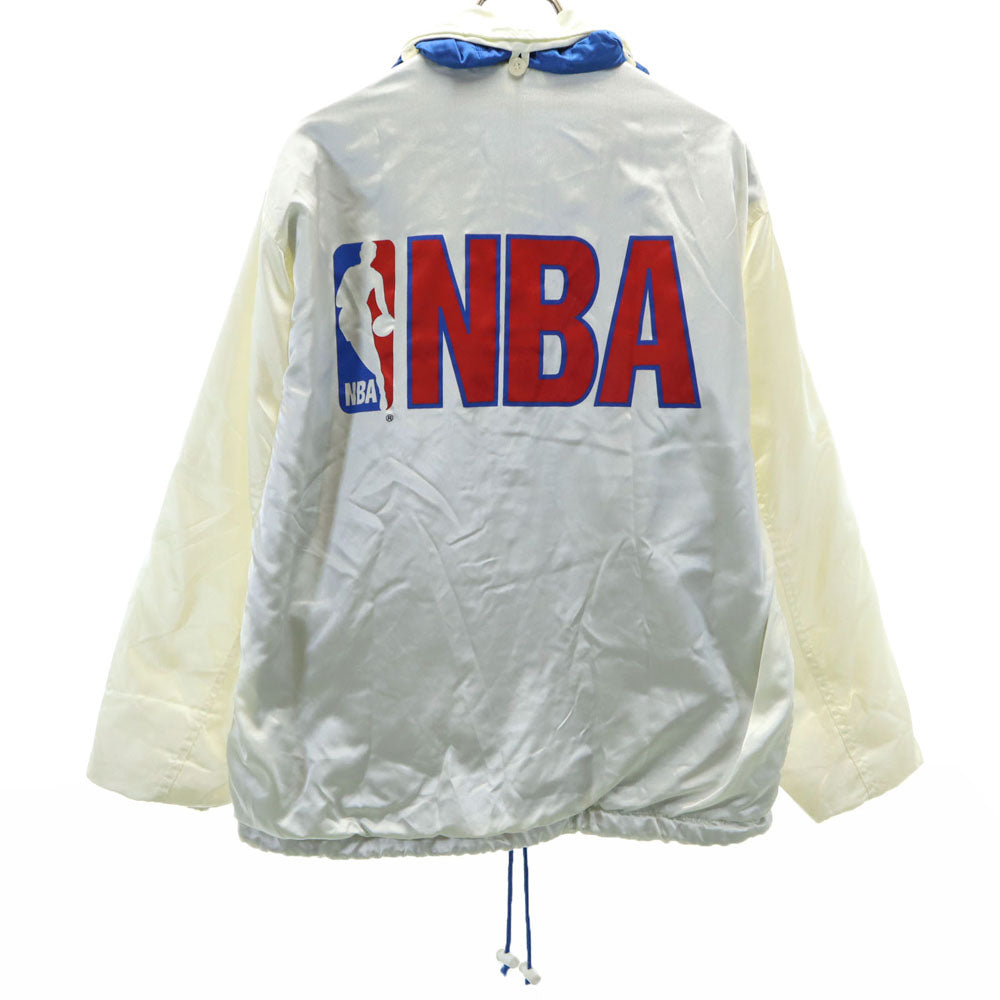 NBA 90s × マクドナルド オールド コーチジャケット M アイボリー NBA × McDonald バスケットボール メンズ