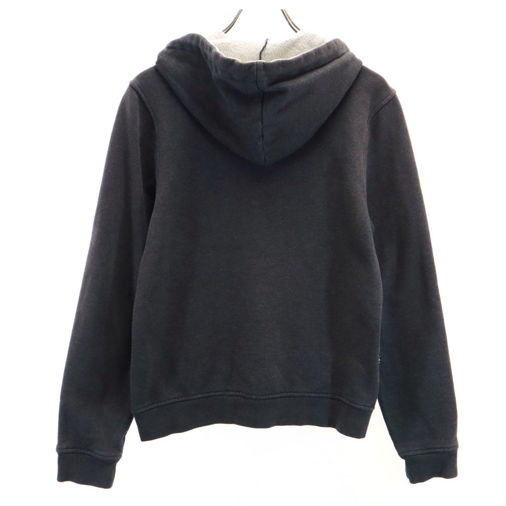 LACOSTE L!VE ラコステライブ 長袖 スウェット ジップパーカー 3 チャコールグレー 裏起毛 メンズ