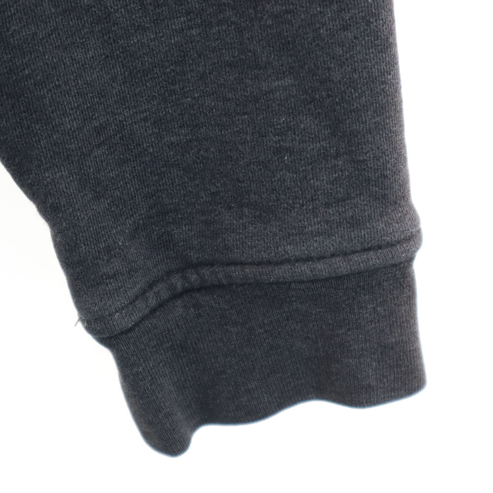 LACOSTE L!VE ラコステライブ 長袖 スウェット ジップパーカー 3 チャコールグレー 裏起毛 メンズ