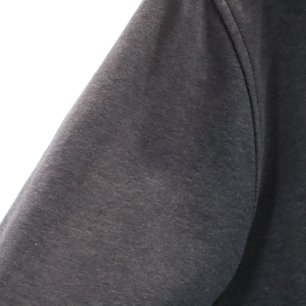 LACOSTE L!VE ラコステライブ 長袖 スウェット ジップパーカー 3 チャコールグレー 裏起毛 メンズ