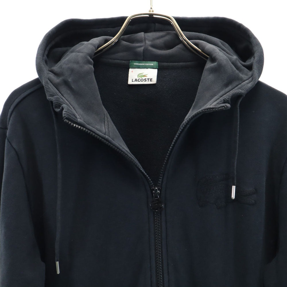 LACOSTE ラコステ 長袖 スウェット ジップパーカー 4 ネイビー メンズ