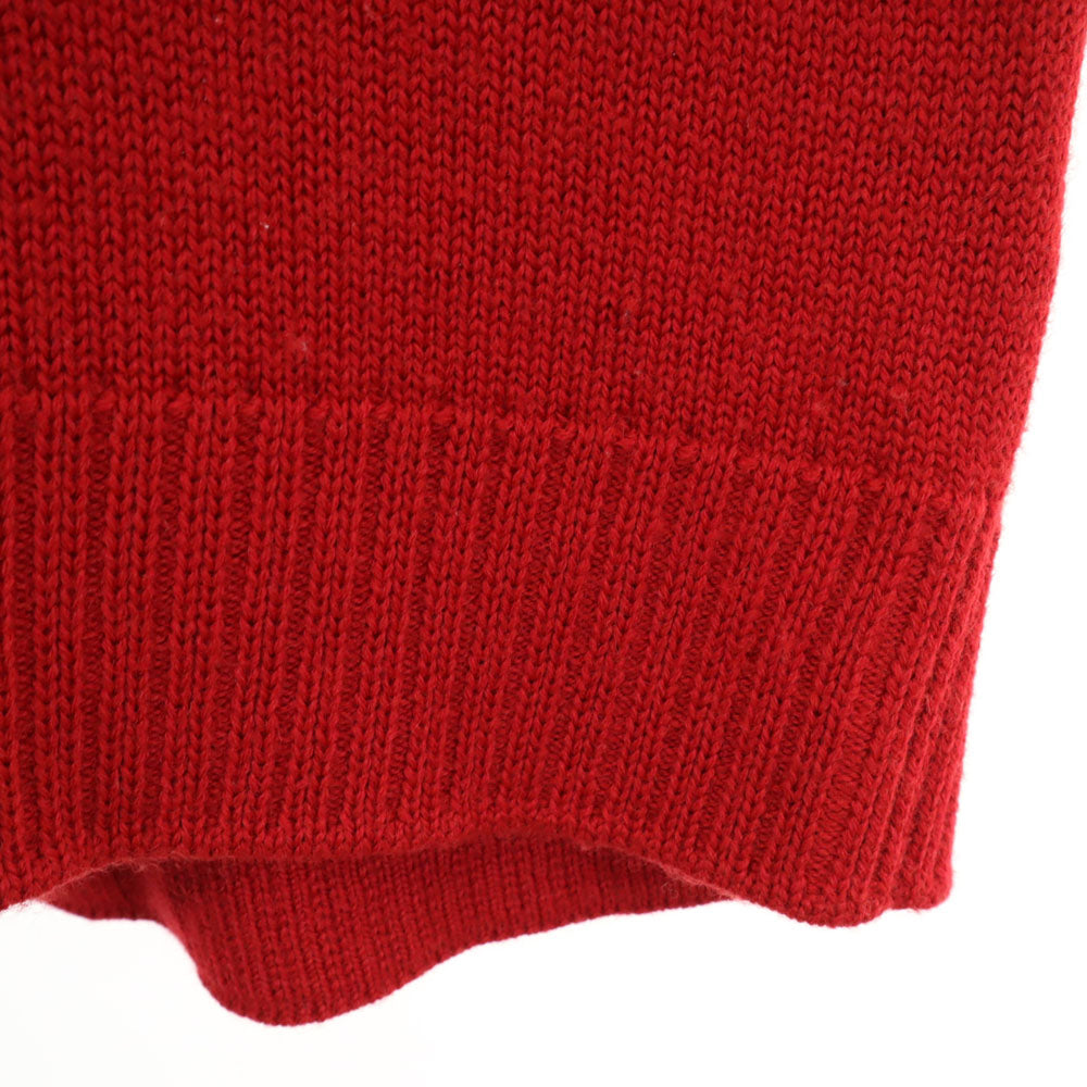RRL ダブルアールエル 90s オールド 初期タグ 赤3星 長袖 セーター M レッド RALPH LAUREN ニット メンズ