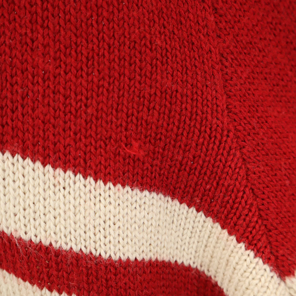 RRL ダブルアールエル 90s オールド 初期タグ 赤3星 長袖 セーター M レッド RALPH LAUREN ニット メンズ