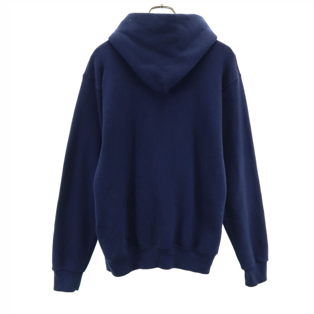 ソフィー 80s 90s UCLA バスケットボール オールド カレッジ 長袖 スウェットパーカー M ネイビー系 SOFFE 裏起毛 メンズ