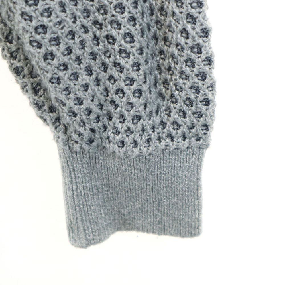 santa fe サンタフェ 90s 日本製 リネンブレンド オールド 長袖 セーター 4 グレー系 メンズ