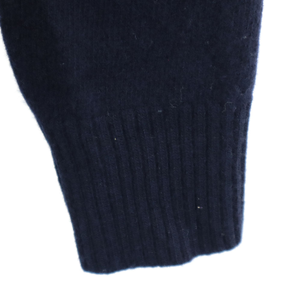 MARNI マルニ イタリア製 ヴァージンウール 長袖 セーター 44 ネイビー ニット レディース