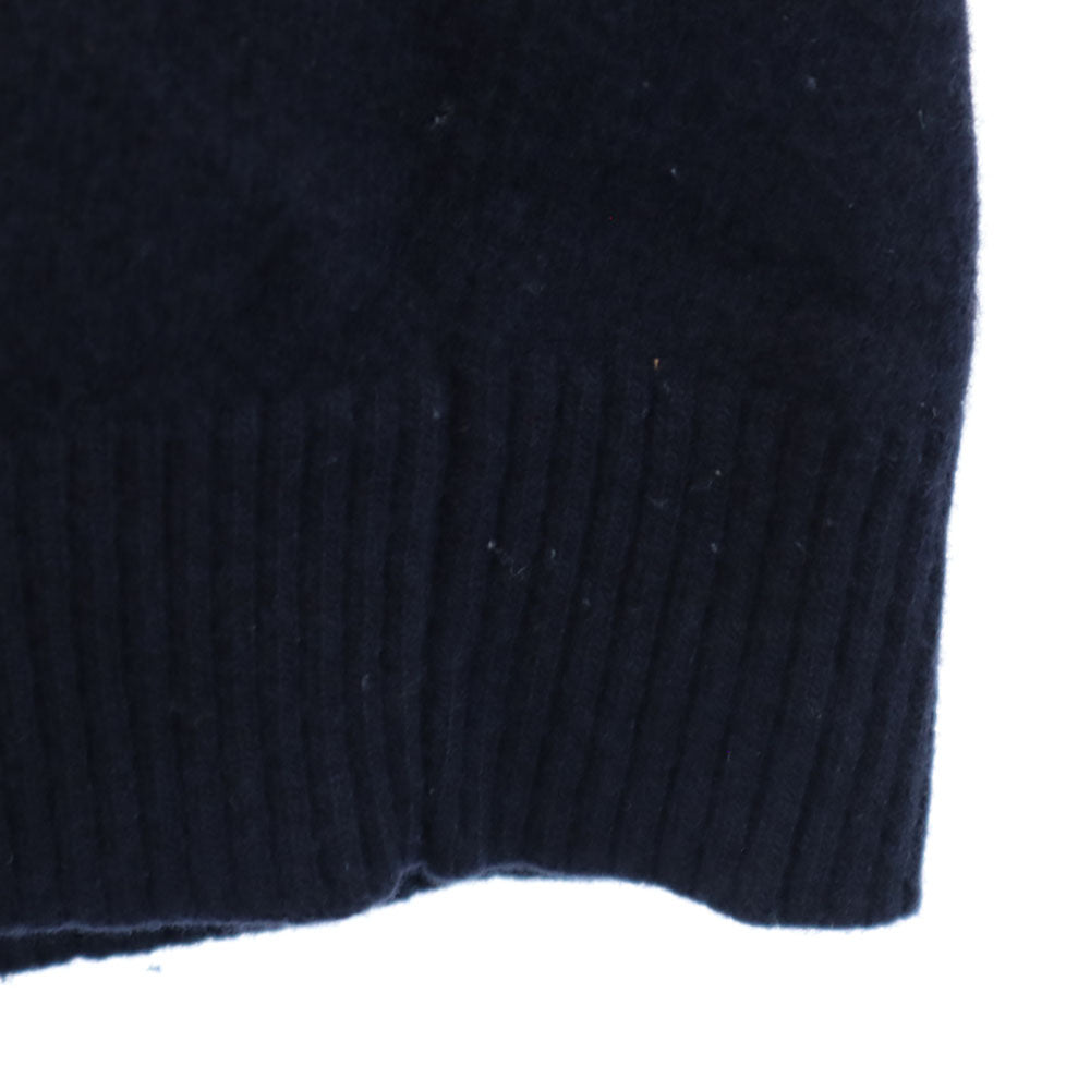 MARNI マルニ イタリア製 ヴァージンウール 長袖 セーター 44 ネイビー ニット レディース