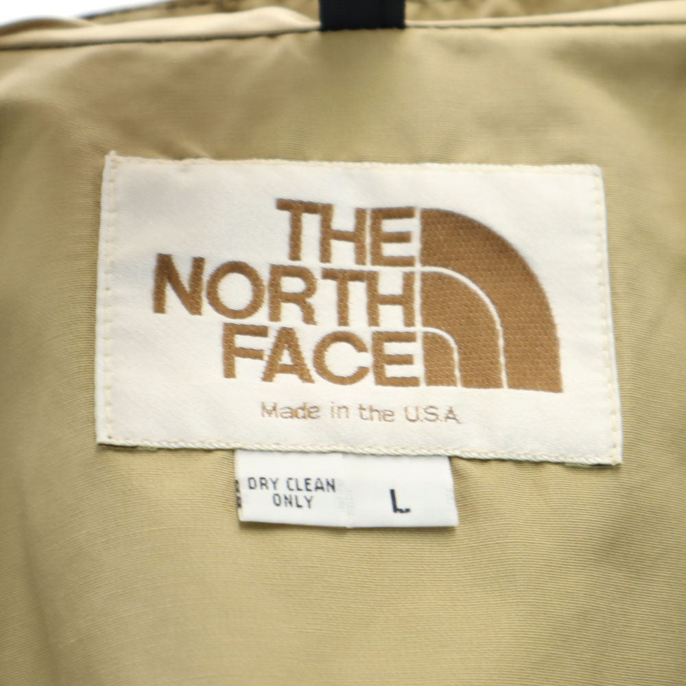ノースフェイス アウトドア USA製 茶タグ 復刻 マウンテンパーカー L グリーン THE NORTH FACE メンズ
