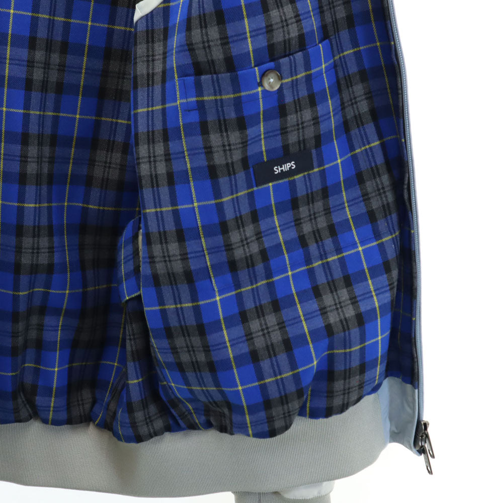 バラクータ イングランド製 シップス別注 G9 スイングトップ 38 ブルーグレー BARACUTA ハリントンジャケット メンズ