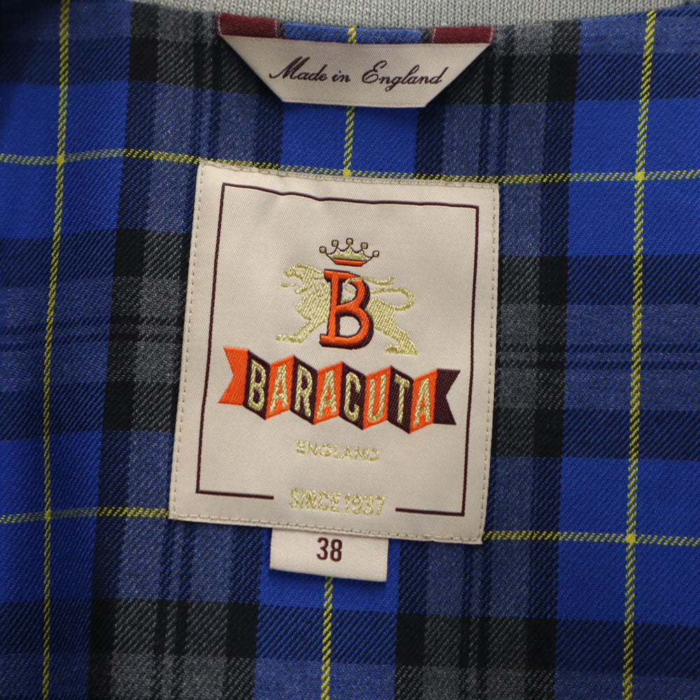 バラクータ イングランド製 シップス別注 G9 スイングトップ 38 ブルーグレー BARACUTA ハリントンジャケット メンズ
