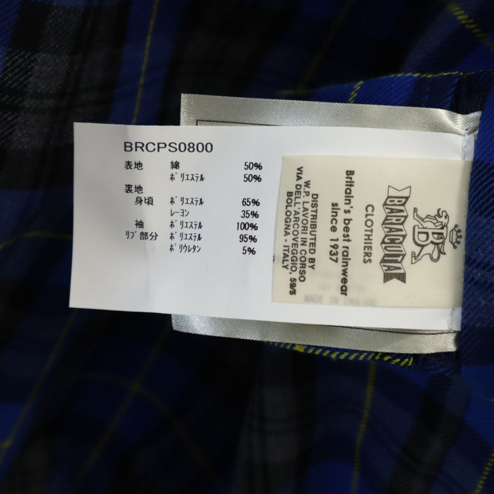 バラクータ イングランド製 シップス別注 G9 スイングトップ 38 ブルーグレー BARACUTA ハリントンジャケット メンズ