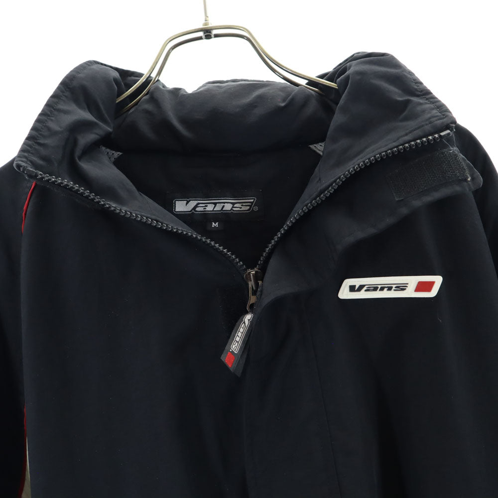 VANS ヴァンズ 90s オールド USA製 ナイロンジャケット M ブラック 裏メッシュ メンズ