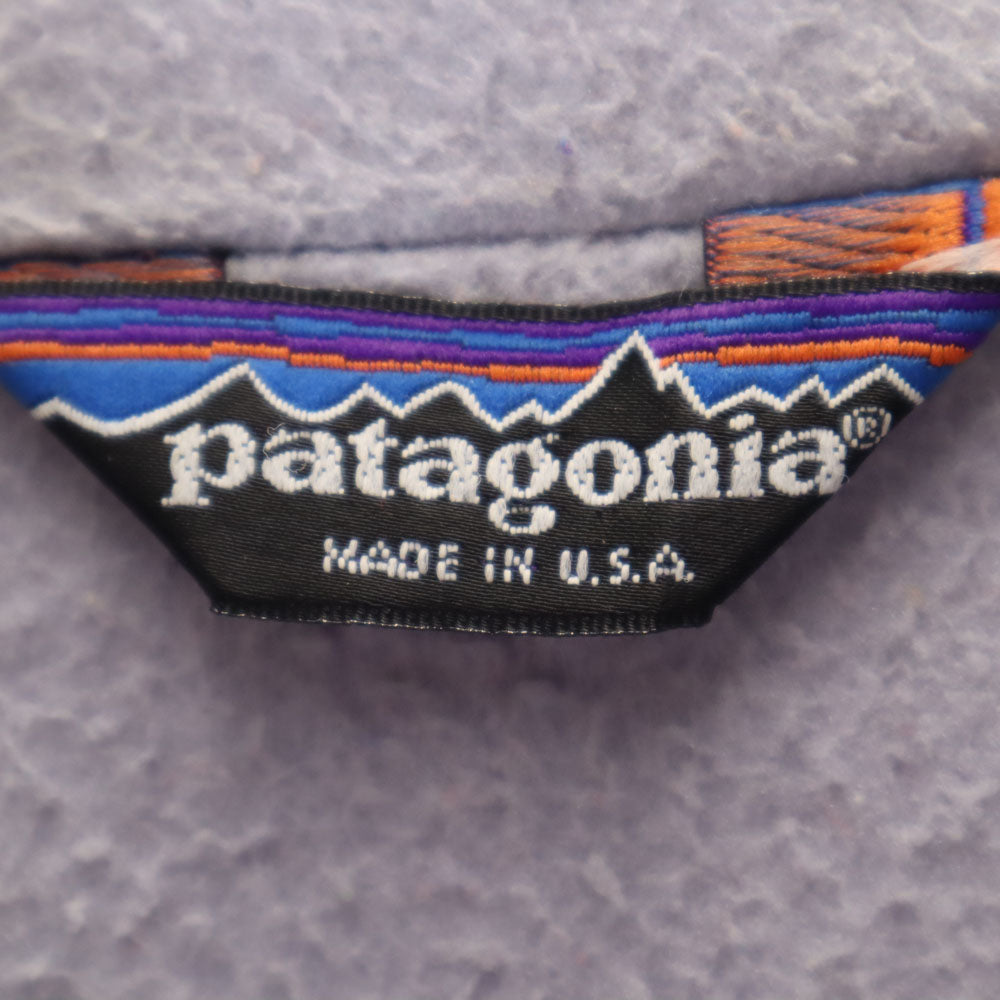 patagonia パタゴニア 80s 90s アウトドア USA製 42109 オールド レジスターマーク ナイロンジャケット 9月10日 パープル キッズ