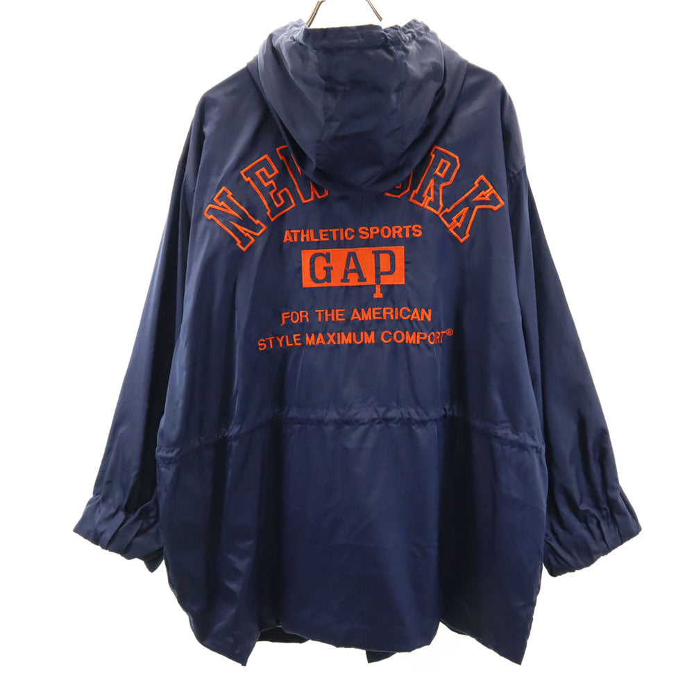 GAP ギャップ 90s オールド フーデッド コート L ネイビー メンズ