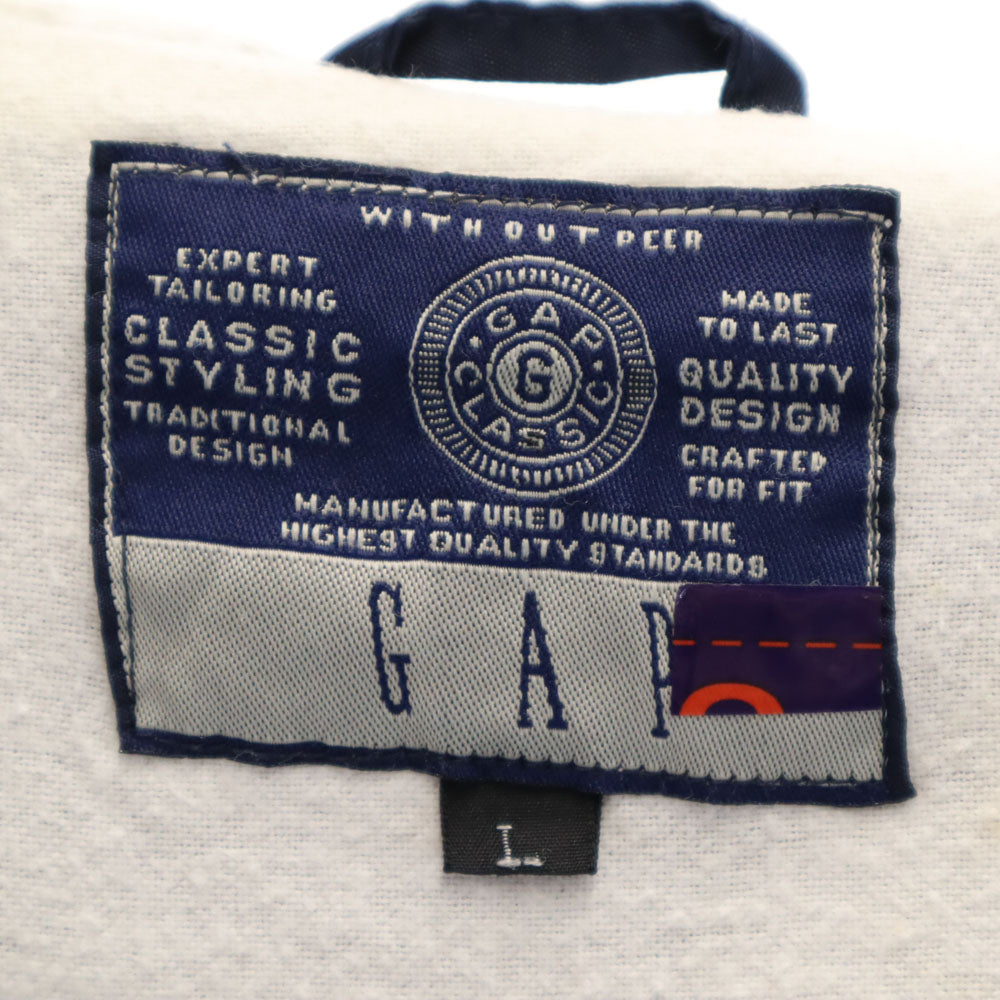 GAP ギャップ 90s オールド フーデッド コート L ネイビー メンズ