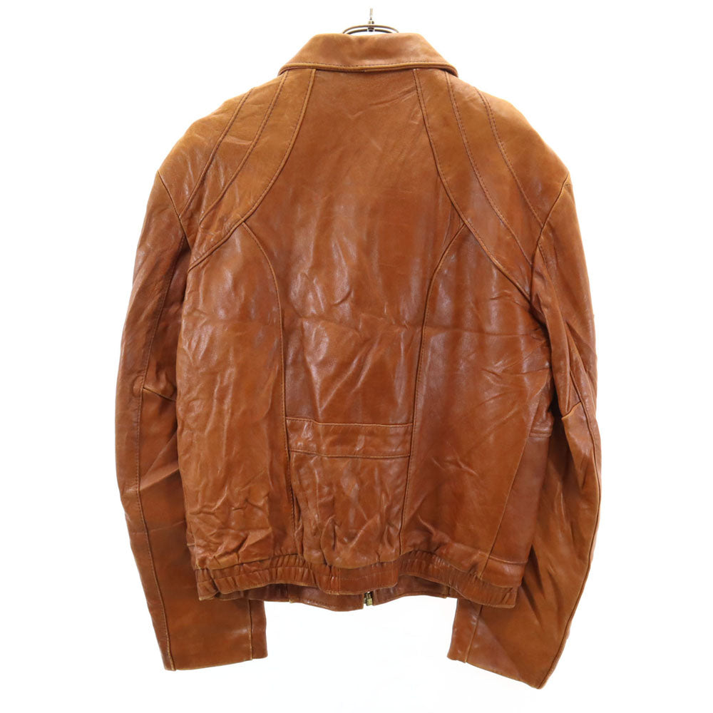 ヴァガボンド 60s 70s ヴィンテージ レザージャケット 42 ブラウン VAGABOND LEATHERS ブルゾン TALONジップ メンズ