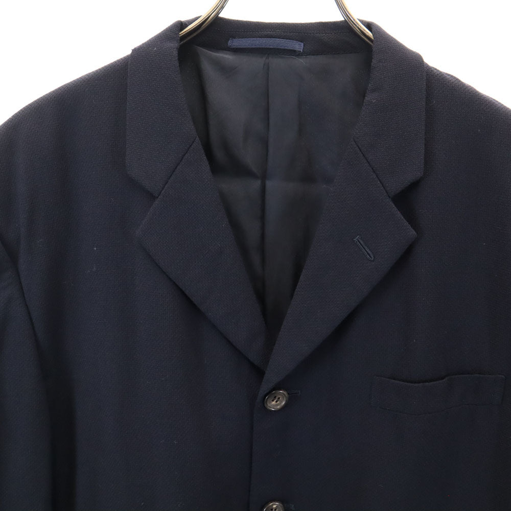 COMME des GARCONS HOMME コムデギャルソンオム 1997年 90s 日本製 オールド テーラードジャケット M ネイビー ブレザー アンコン メンズ
