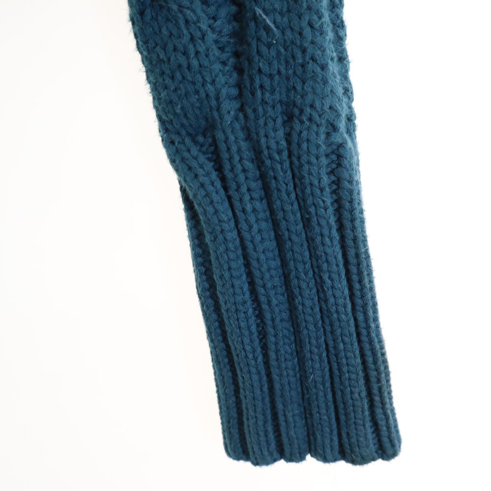 ACNE アクネ 長袖 セーター M 青緑 ニット レディース