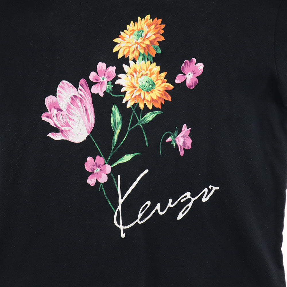ケンゾー 日本製 半袖 Tシャツ M ブラック KENZO レディース