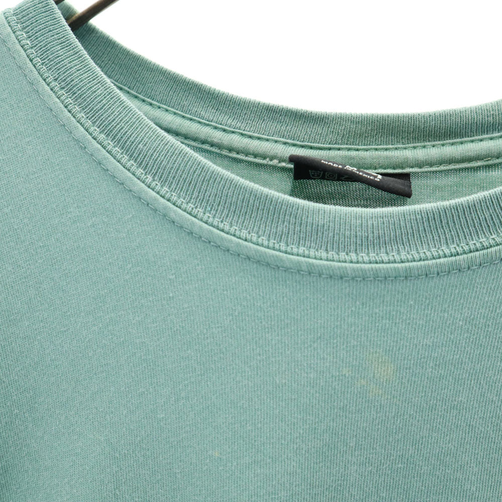 STUSSY ステューシー バックプリント 半袖 Tシャツ M ダスティーミント系 メンズ