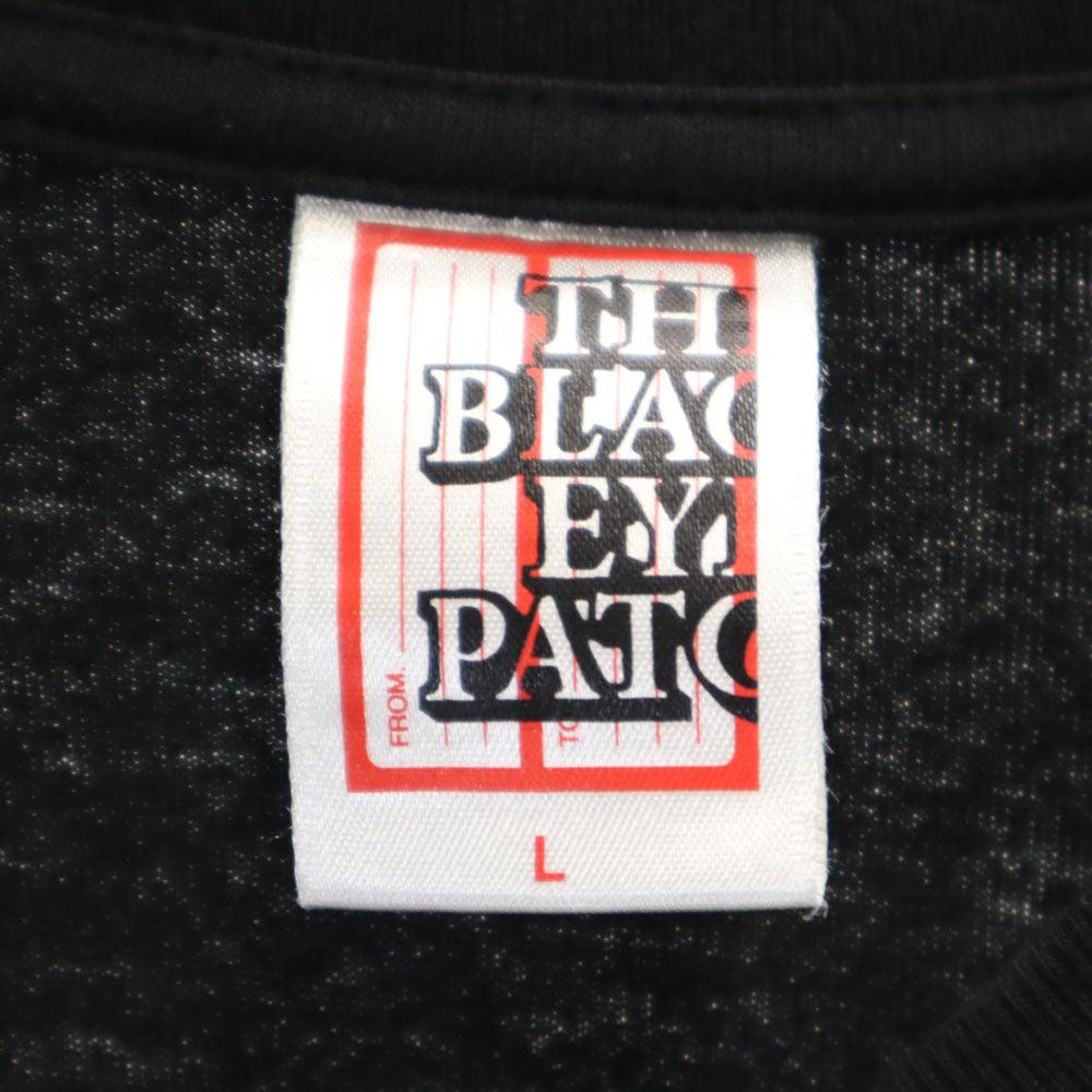 ブラックアイパッチ 日本製 半袖 Tシャツ L ブラック THE BLACK EYE PATCH メンズ