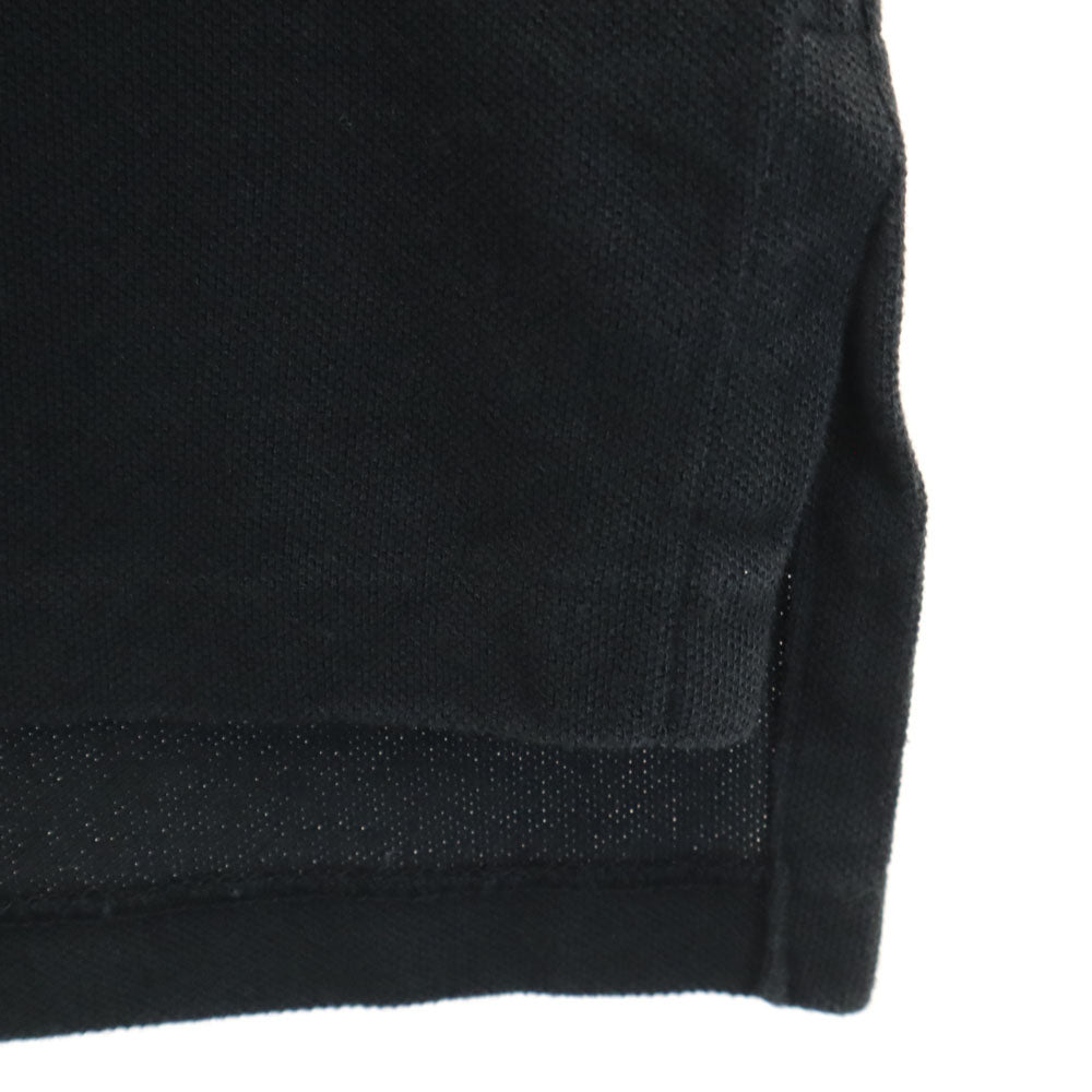ポロバイラルフローレン 半袖 ポロシャツ S ブラック Polo by Ralph Lauren 鹿の子 CUSTOM FIT メンズ
