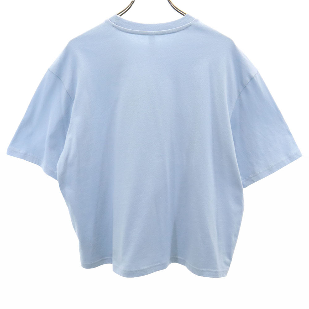 アディダス 半袖 Tシャツ M ライトブルー系 adidas レディース