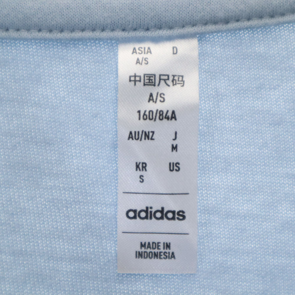 アディダス 半袖 Tシャツ M ライトブルー系 adidas レディース