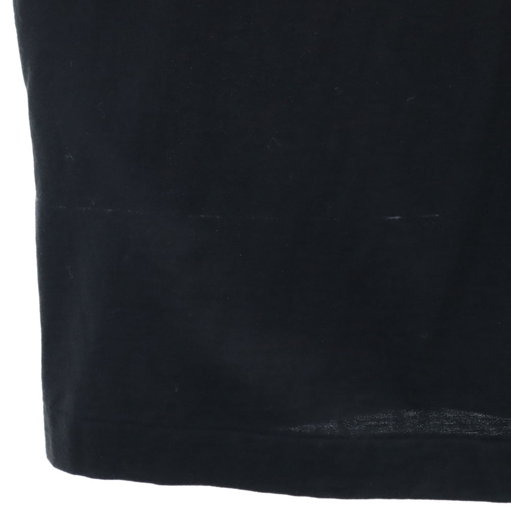 KENZO JEANS ケンゾージーンズ 90s 日本製 北斎タグ オールド バックプリント 半袖 Tシャツ FREE ブラック レディース