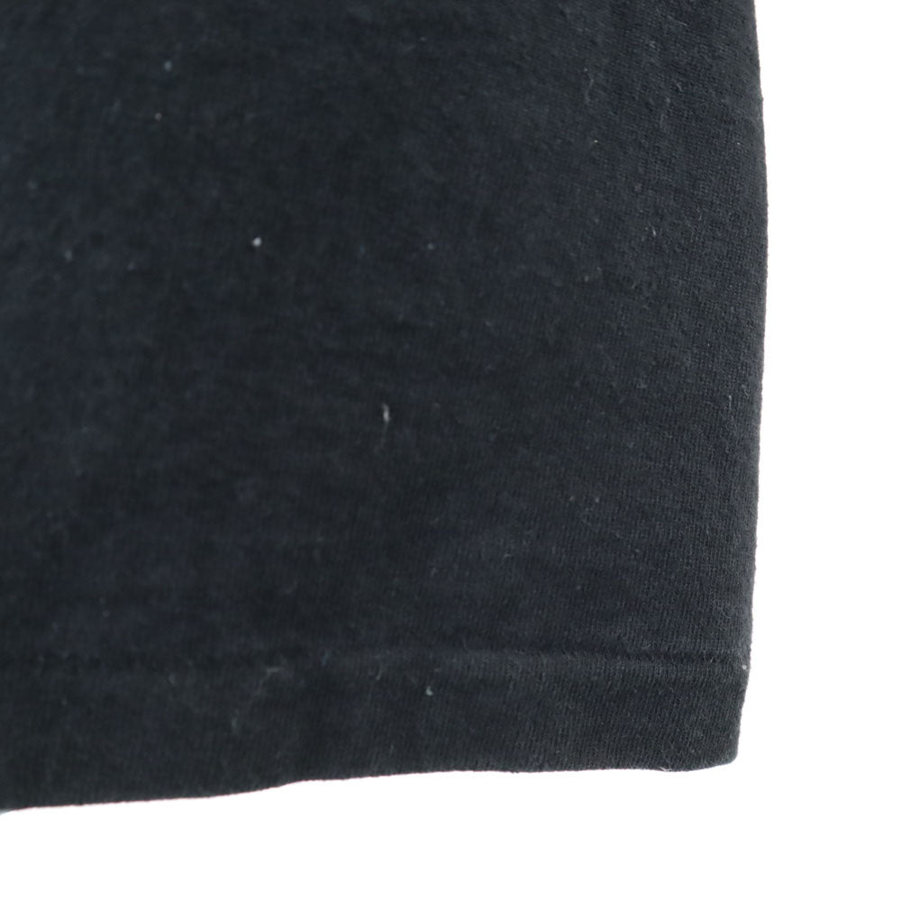 アベイシングエイプ 日本製 長袖 Tシャツ M ブラック A BATHING APE ロンT メンズ