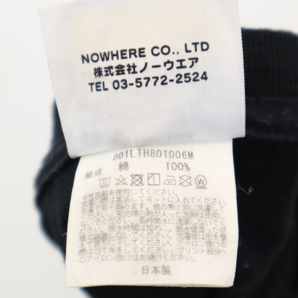 アベイシングエイプ 日本製 長袖 Tシャツ M ブラック A BATHING APE ロンT メンズ