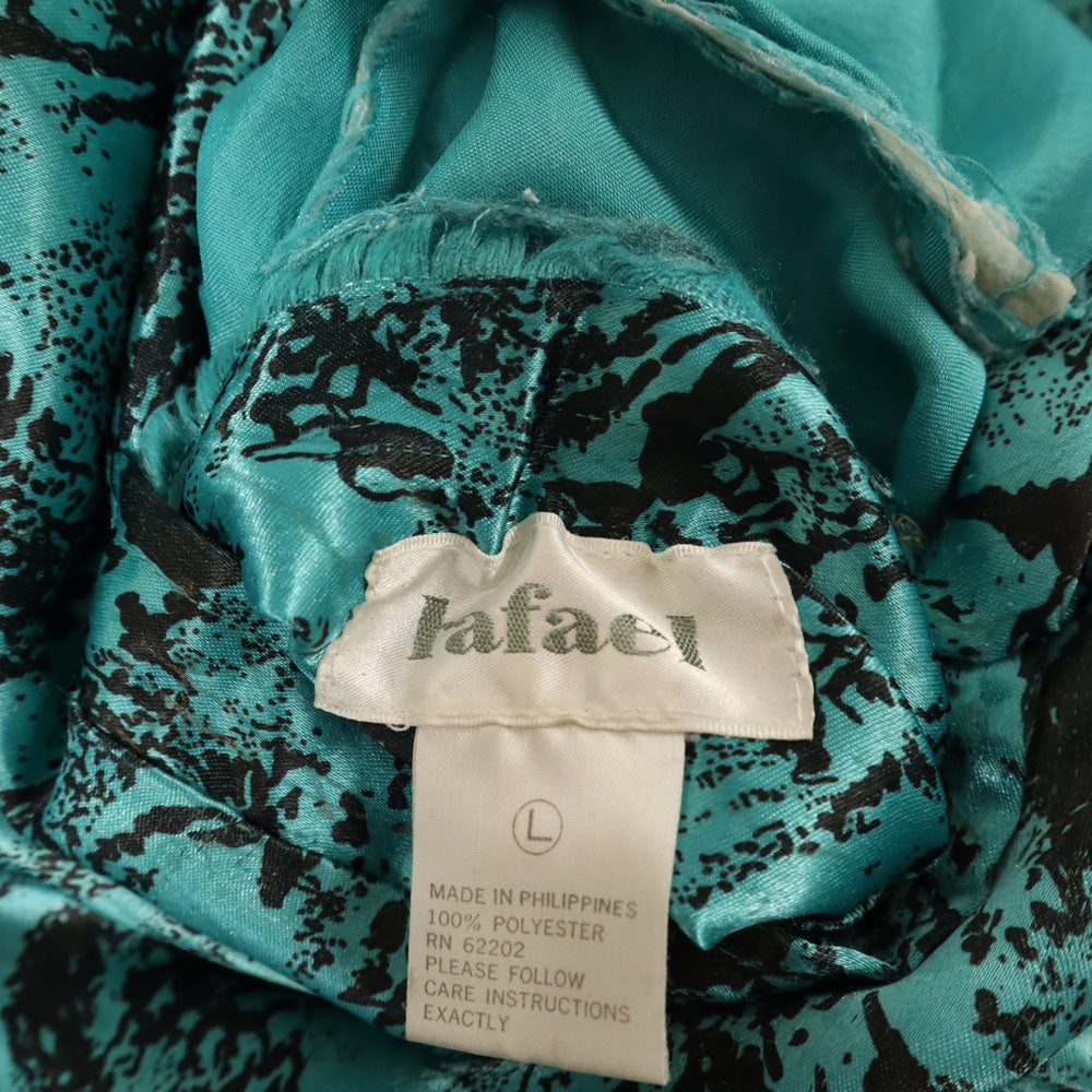 rafael 90s オールド 総柄 リバーシブル ジャケット L グリーン メンズ