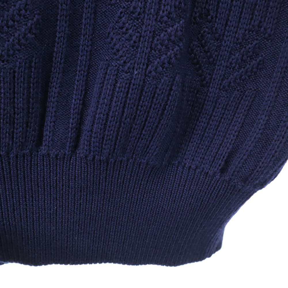 Christian Dior SPORTS クリスチャンディオールスポーツ 90s ウール オールド 長袖 セーター ネイビー ニット メンズ