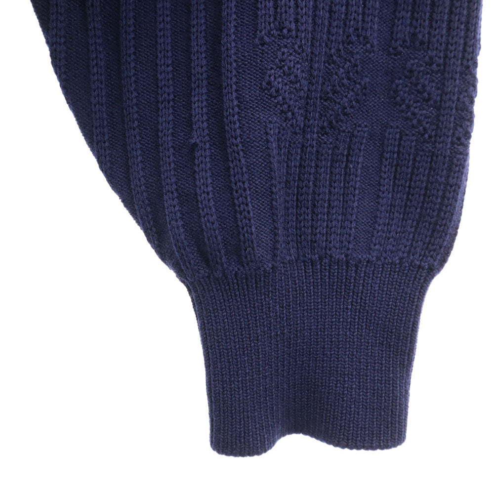Christian Dior SPORTS クリスチャンディオールスポーツ 90s ウール オールド 長袖 セーター ネイビー ニット メンズ