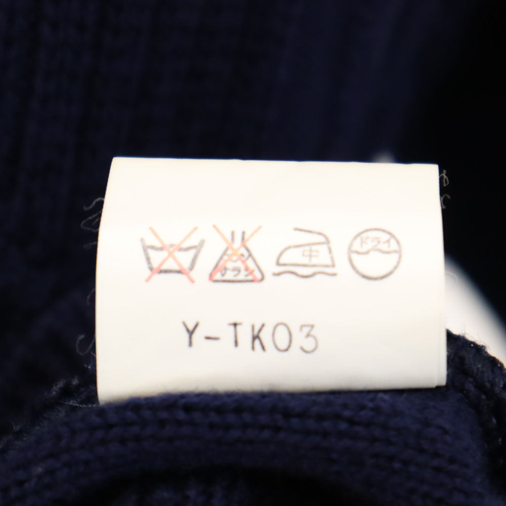 Christian Dior SPORTS クリスチャンディオールスポーツ 90s ウール オールド 長袖 セーター ネイビー ニット メンズ