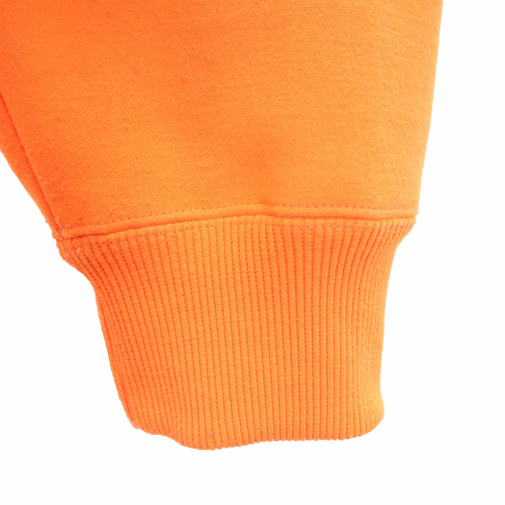 ヒステリックグラマー 長袖 スウェットパーカー M ネオンオレンジ HYSTERIC GLAMOUR 裏起毛 メンズ