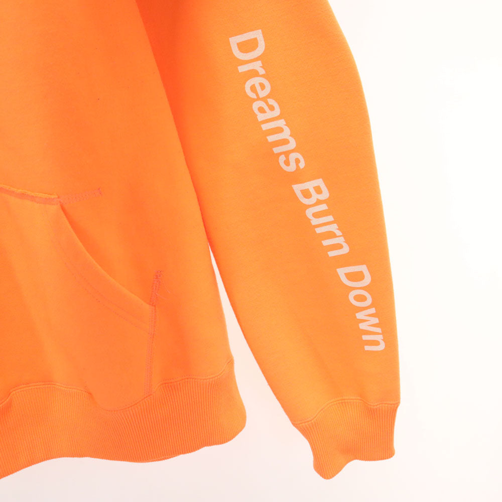 ヒステリックグラマー 長袖 スウェットパーカー M ネオンオレンジ HYSTERIC GLAMOUR 裏起毛 メンズ