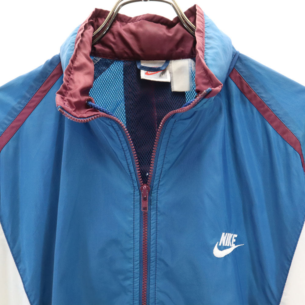 ナイキ 90s オールド ハーフジップ ブルゾン M 青紺 NIKE ジャケット メンズ