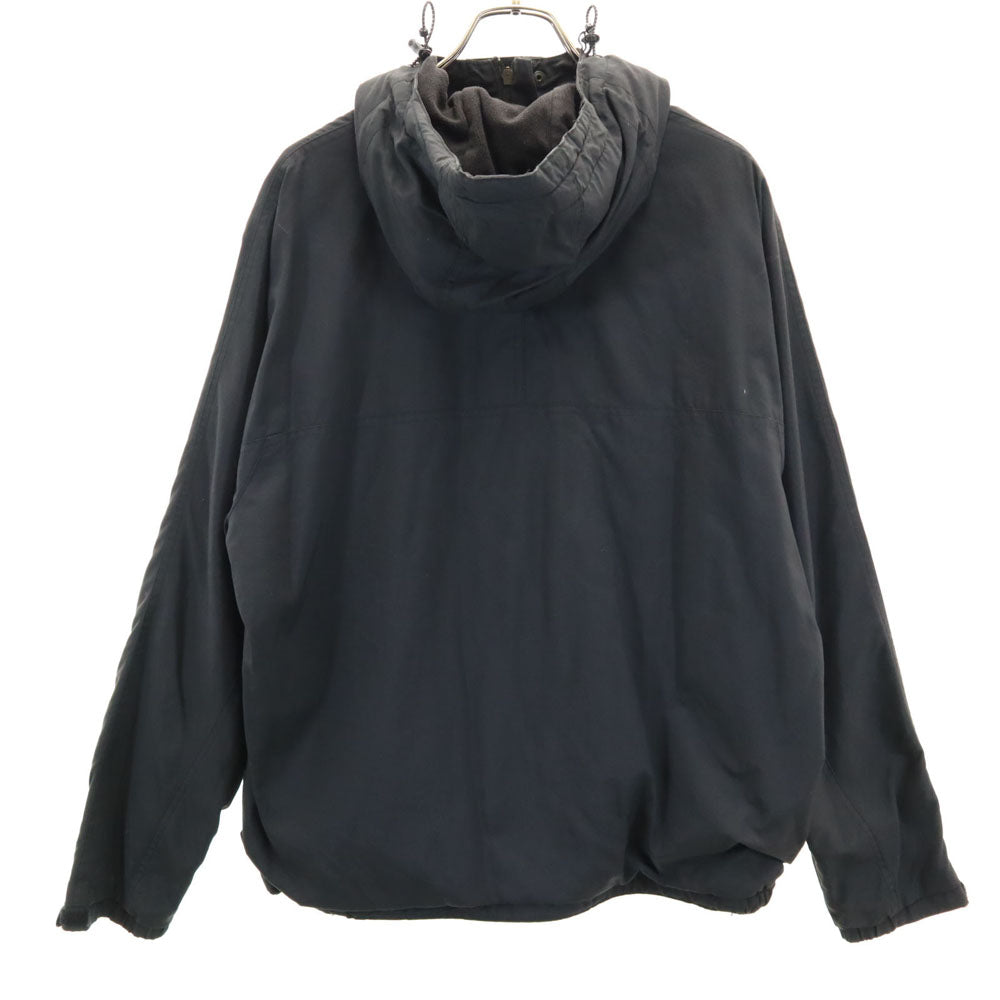 フレッドペリー ナイロンジャケット M ブラック FRED PERRY SPORTS WEAR 裏フリース メンズ